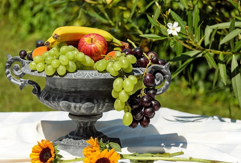 Homegrown fruits